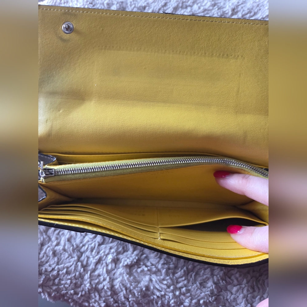 Authentic Celine Large Flap Multifunction Wallet - Picture 9 of 15